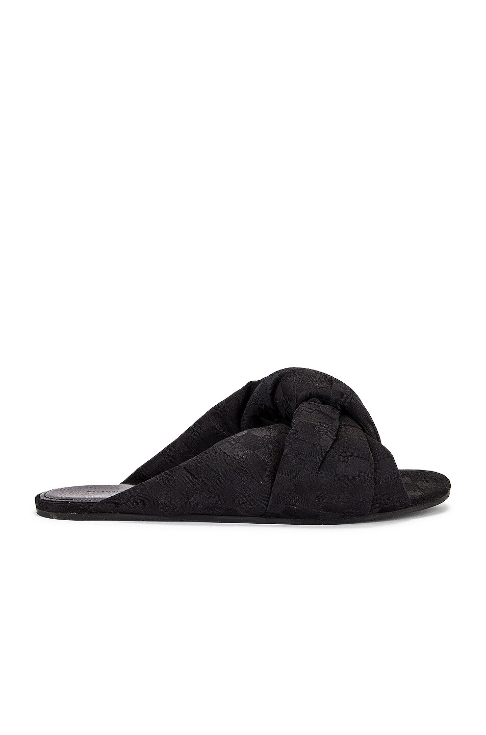 Image 1 of Balenciaga Drapy Sandals in Black
