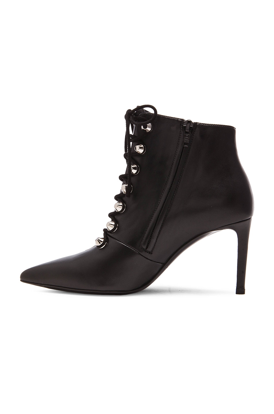 balenciaga black lace up