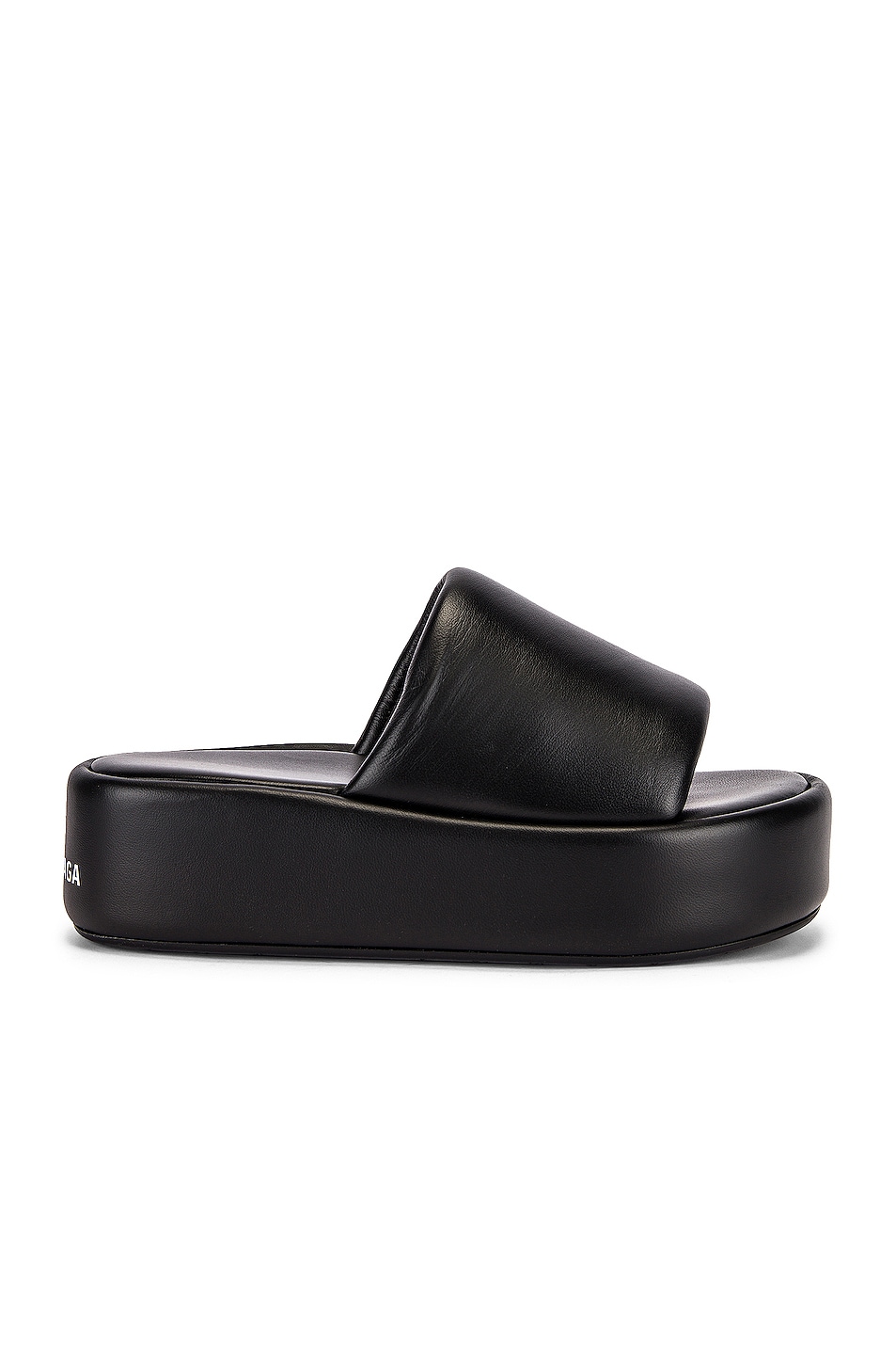 Image 1 of Balenciaga Rise Sandals in Black & White