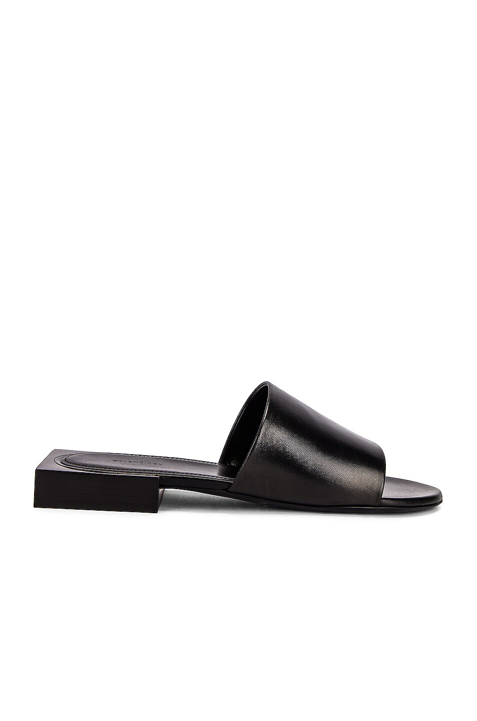 Image 1 of Balenciaga Box Sandals in Black & Gold