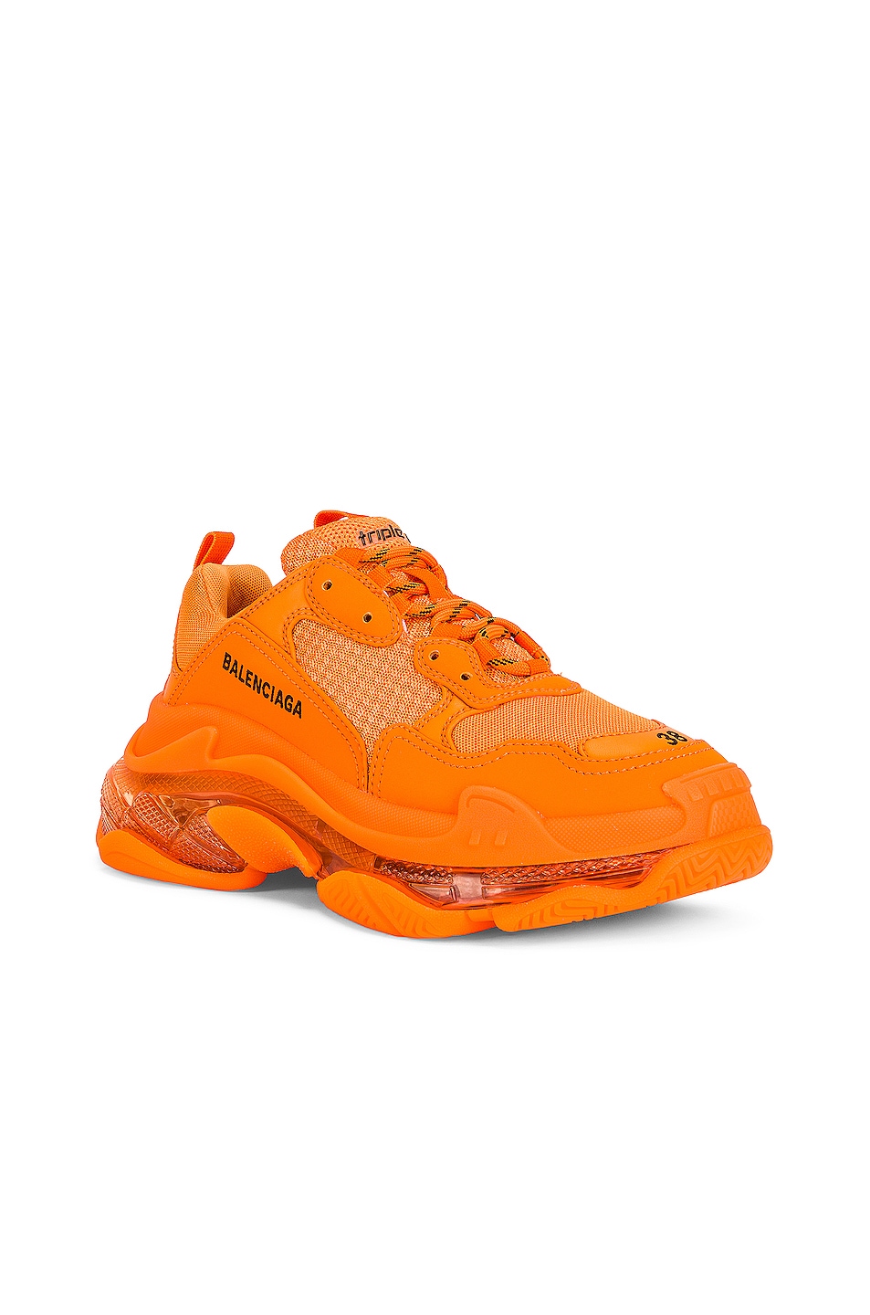 balenciaga orange sneakers