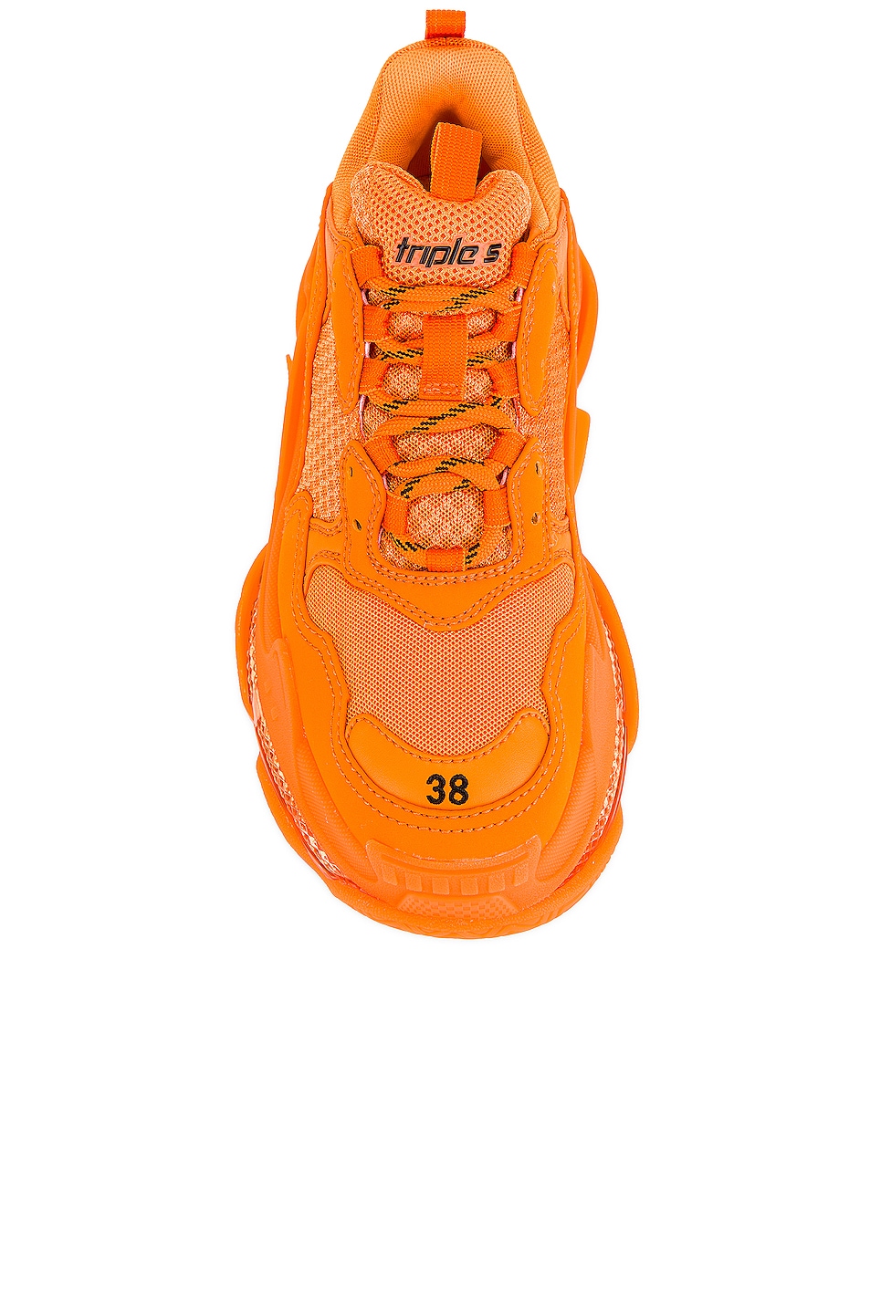 balenciaga triple s orange