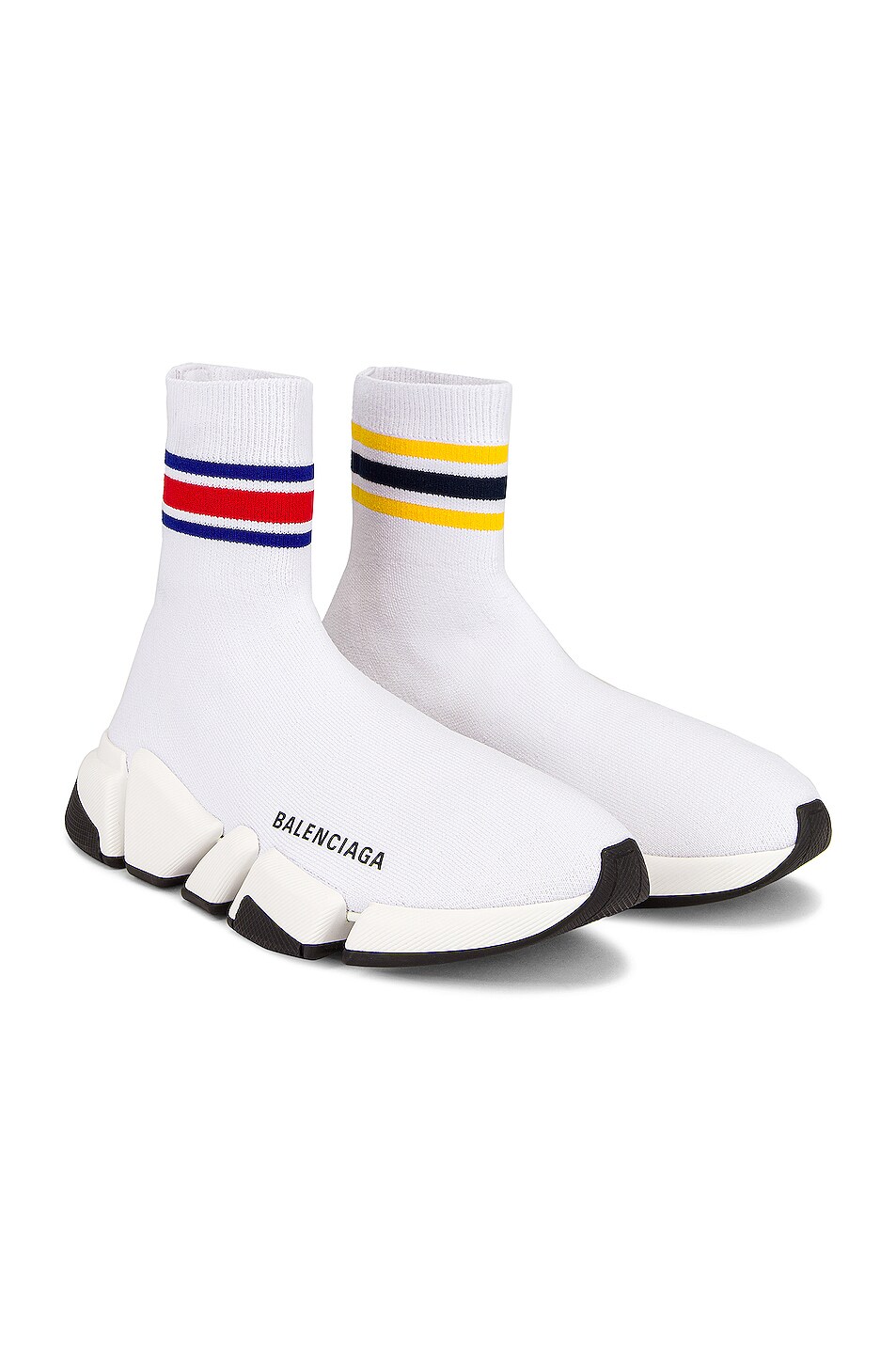Image 1 of Balenciaga Speed 2.0 LT Sneakers in White & Multicolor