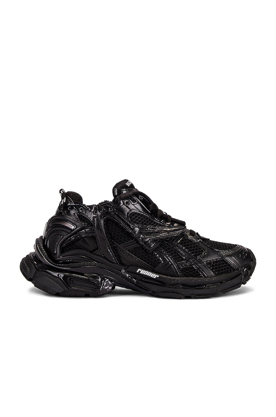 Image 1 of Balenciaga Runner Sneakers in Black