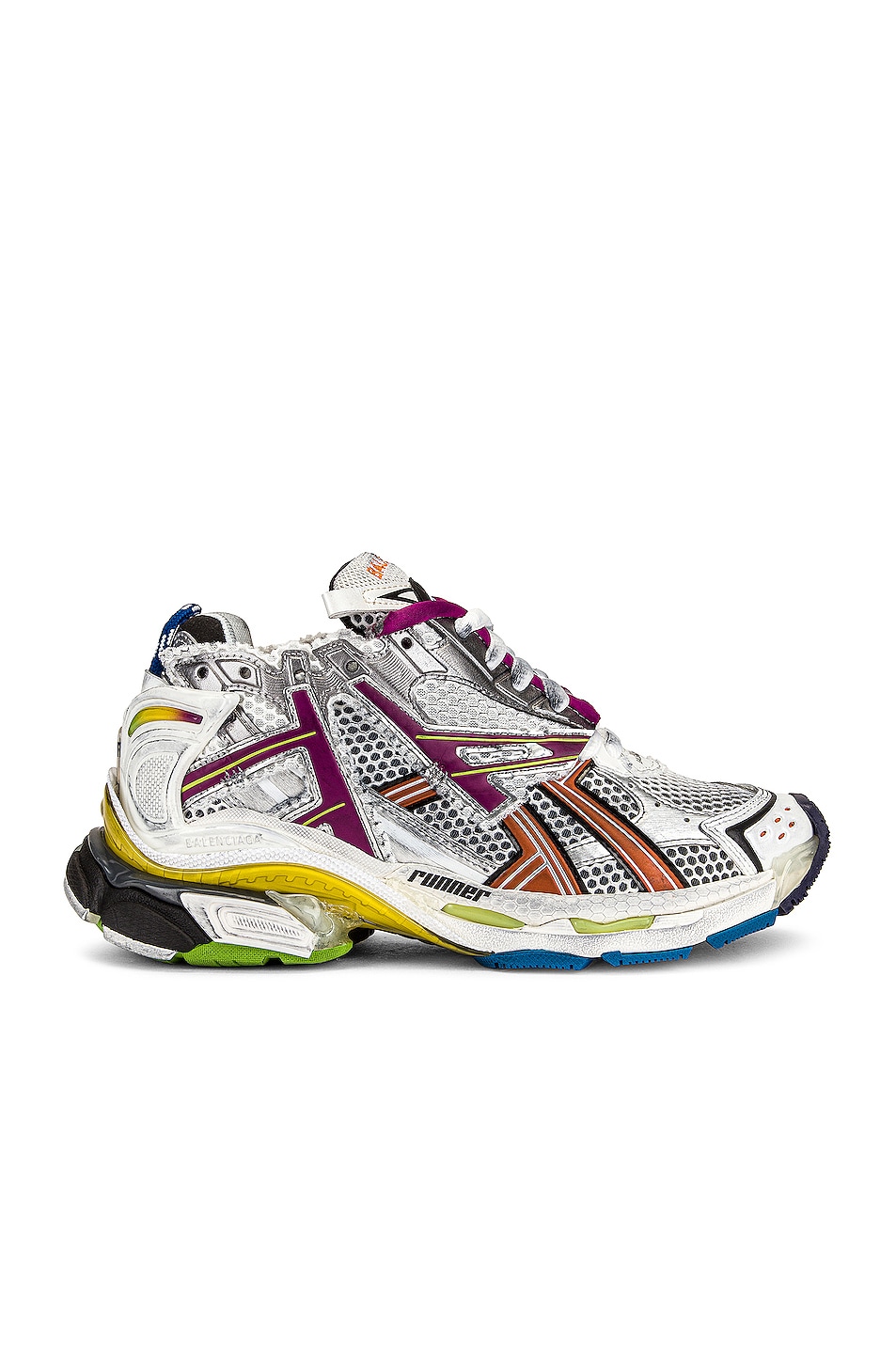 Image 1 of Balenciaga Runner Sneakers in Multicolor