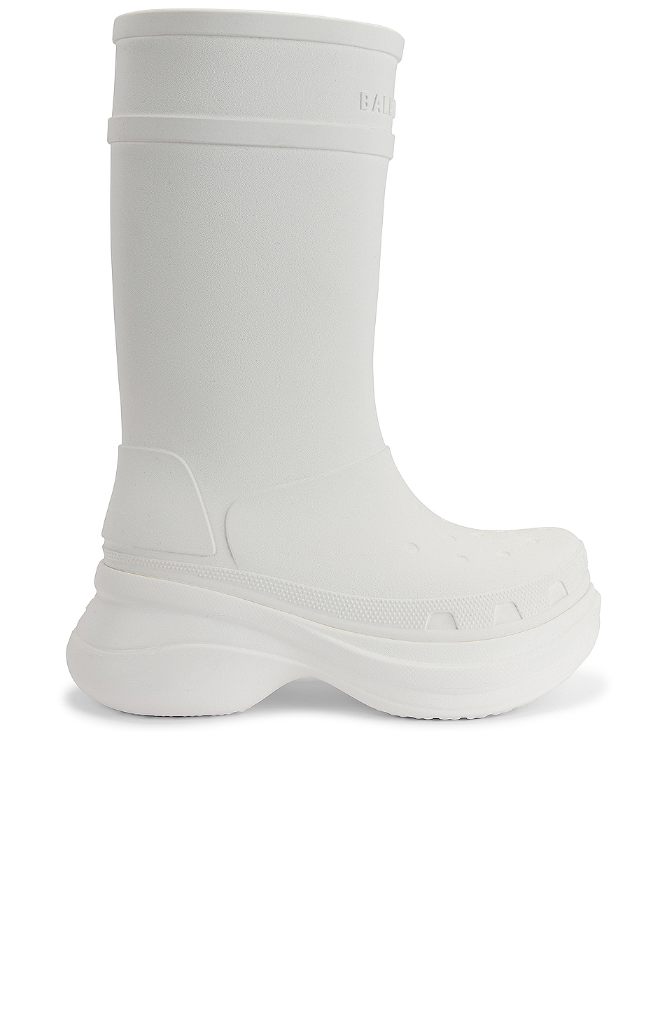 Image 1 of Balenciaga Crocs Boots in White