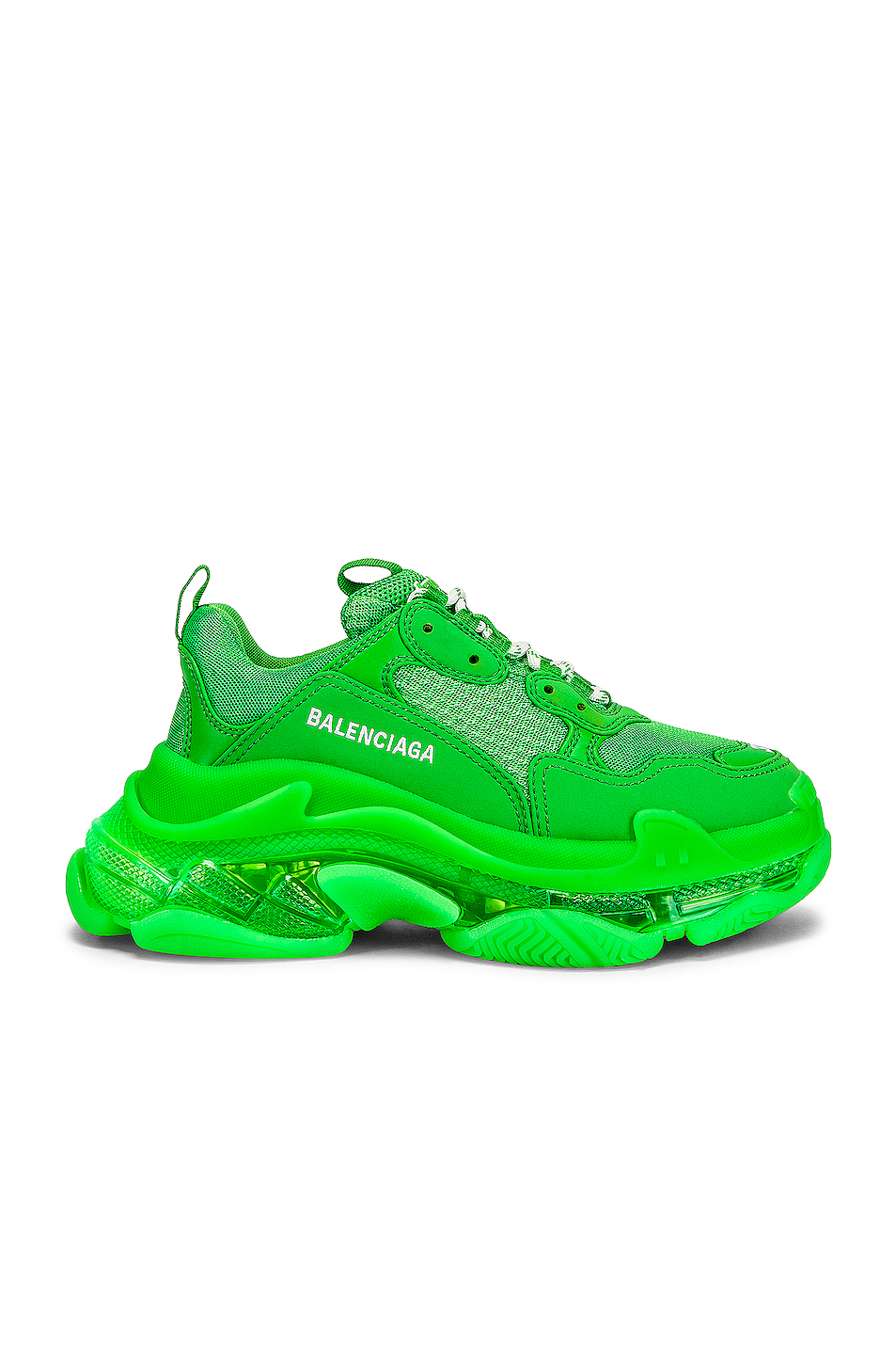 Image 1 of Balenciaga Triple S Sneakers in Green