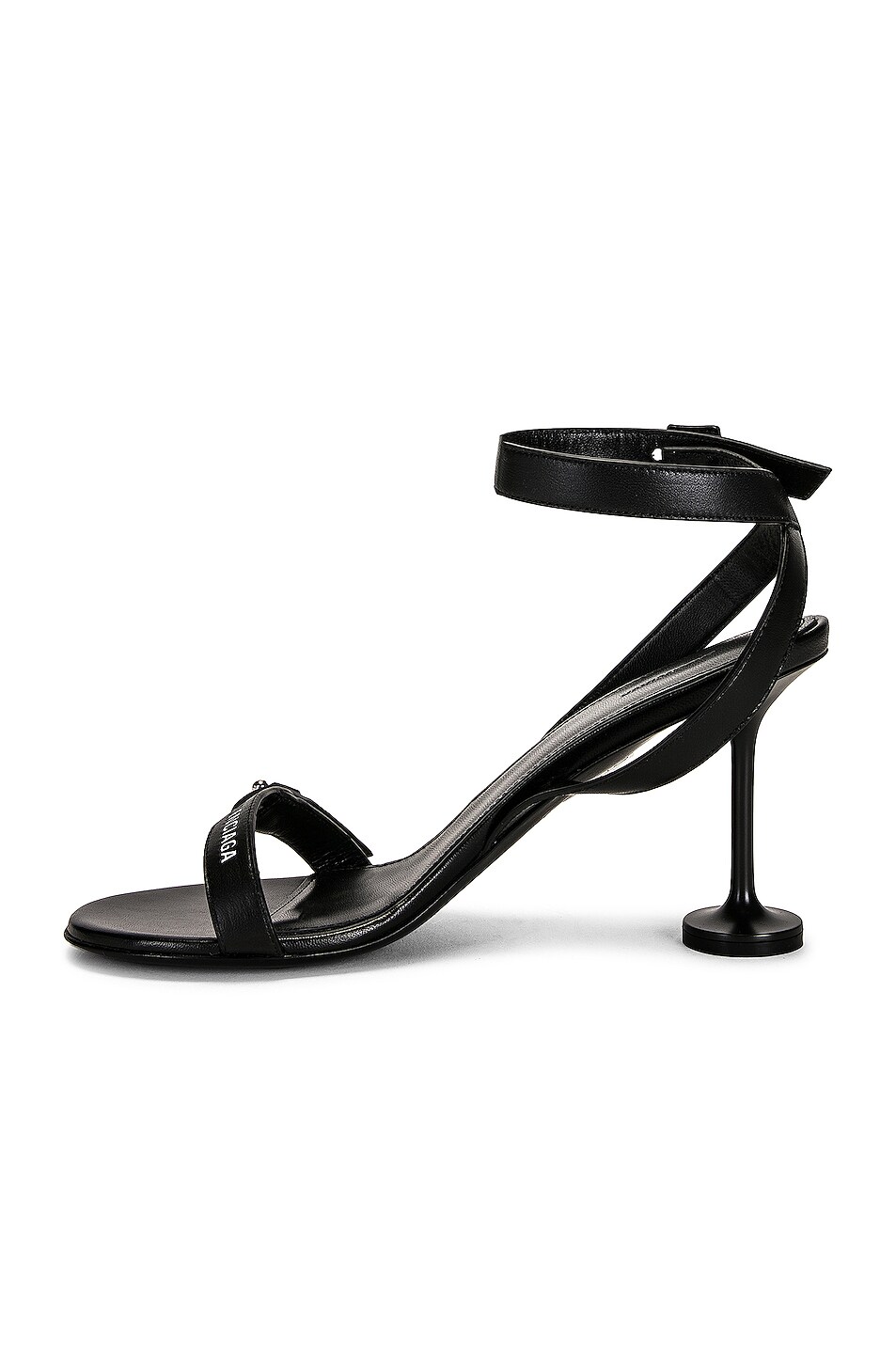 Balenciaga Afterhour Sandals in Black & White | FWRD