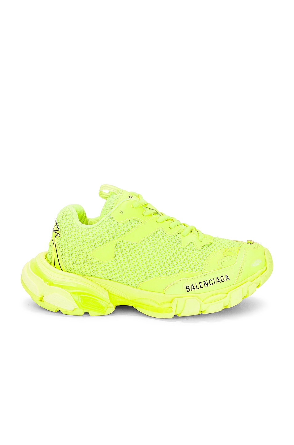 Balenciaga Track .3 Sneaker in Fluo Yellow & Black | FWRD