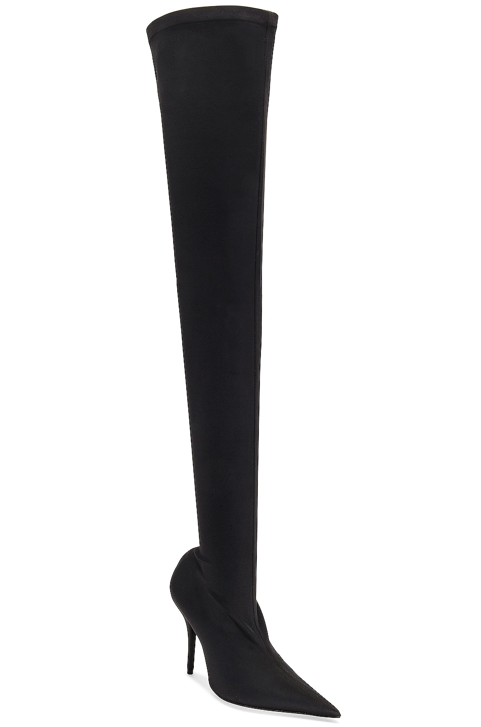 Balenciaga Cuissard Knife 110mm Boot in Black | FWRD