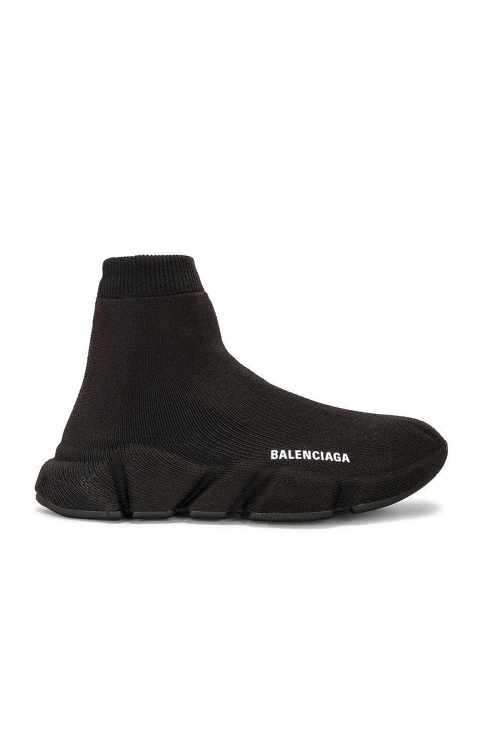 Image 1 of Balenciaga Speed Full Knit Sneaker in Black