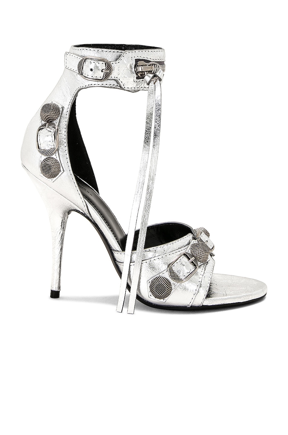 Image 1 of Balenciaga Cagole Sandal in Silver
