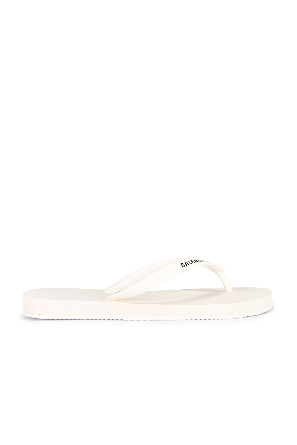 Image 1 of Balenciaga Thong Sandal in White & Black