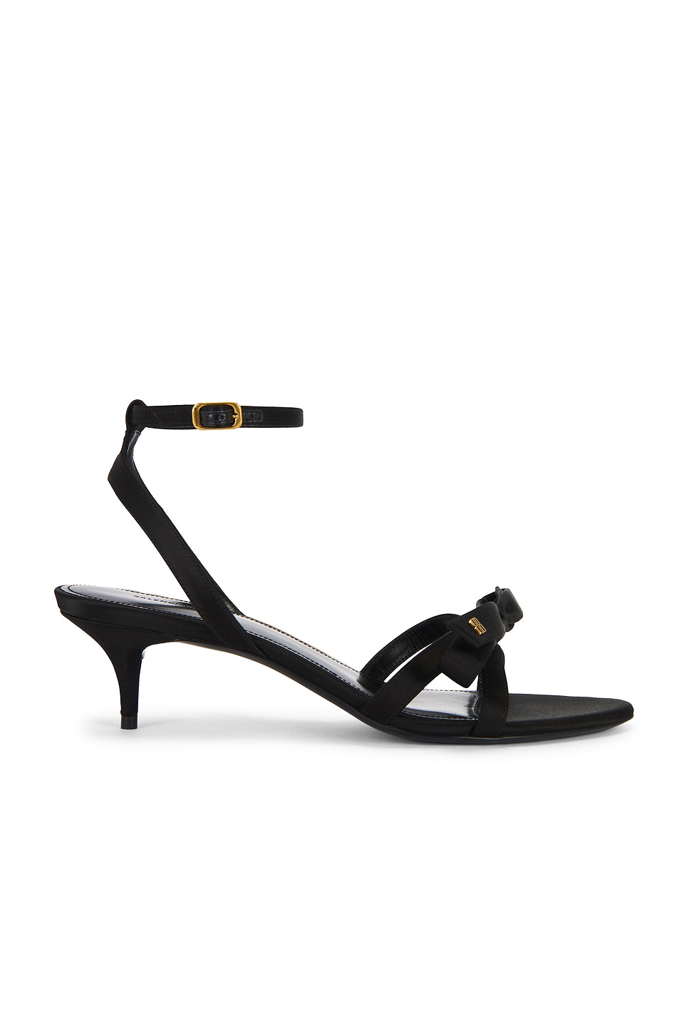 Nano Bow Sandal in Black