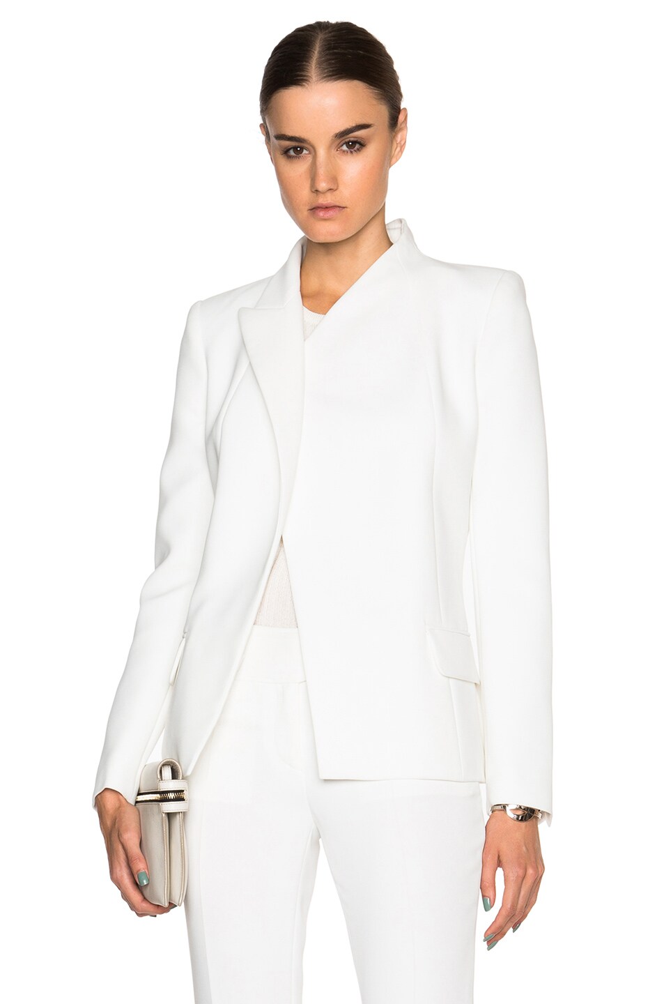 Image 1 of Barbara Bui Top Button New Jacket in White
