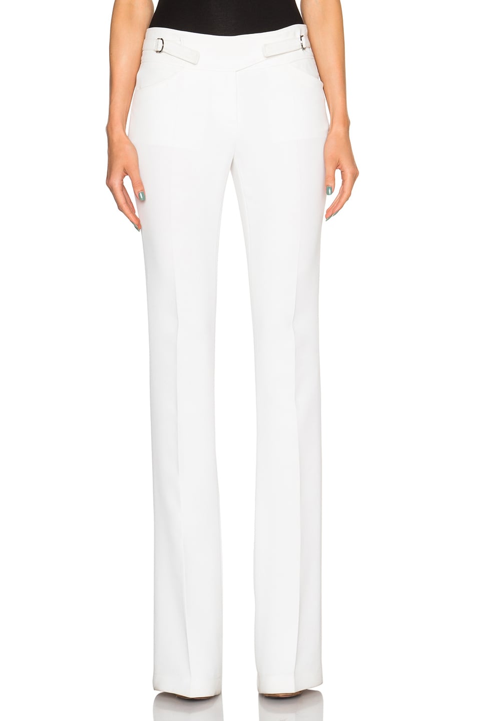 Image 1 of Barbara Bui Flare Trousers in White