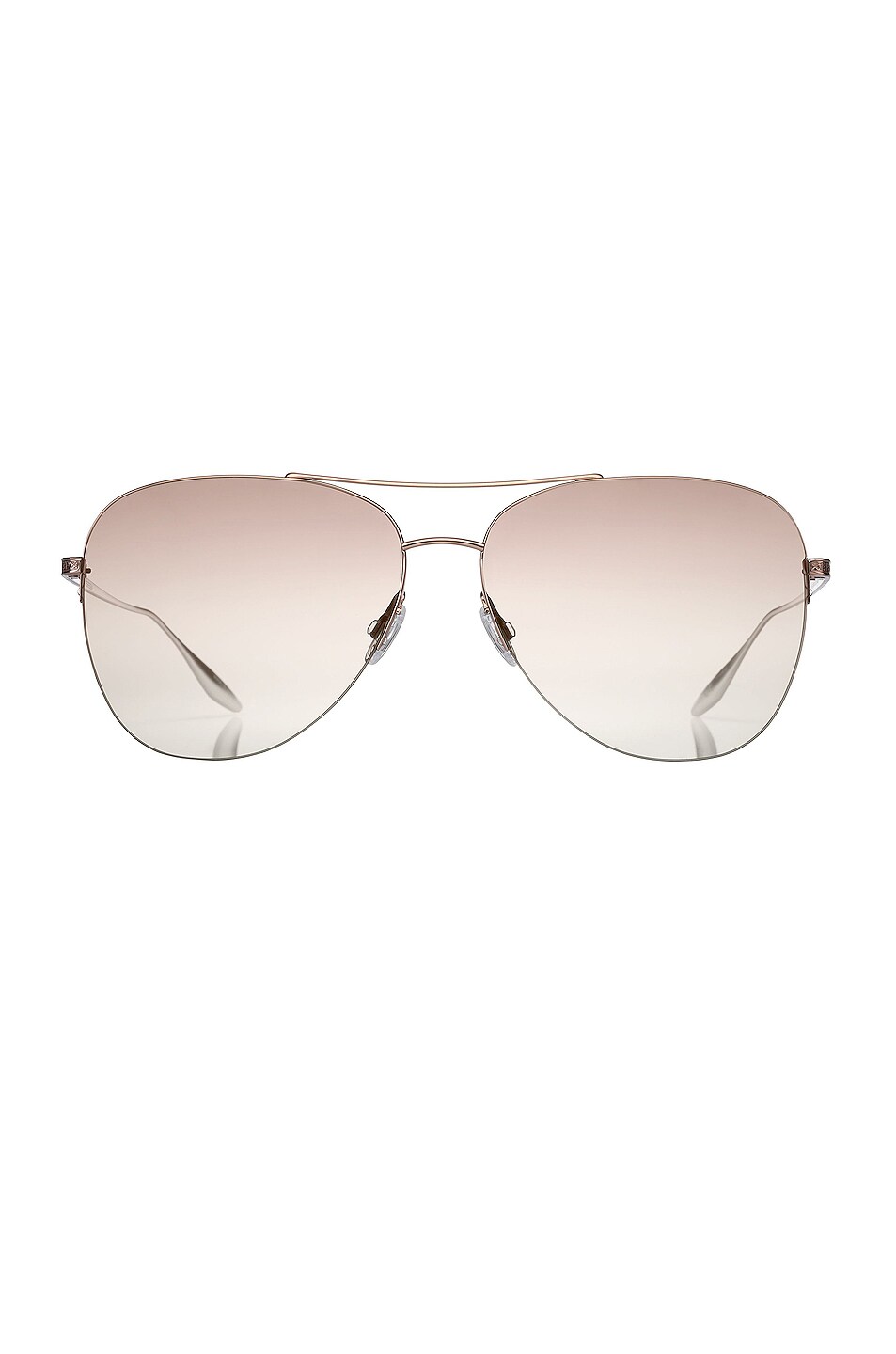 Image 1 of Barton Perreira Chevalier Sunglasses in Rose Gold & Xanadu