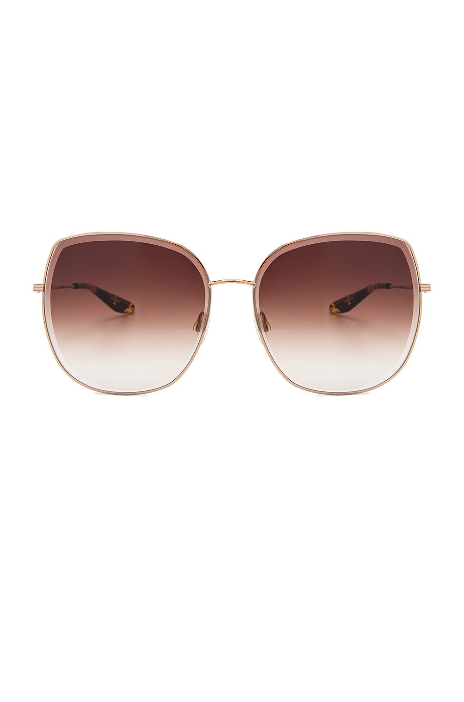 Image 1 of Barton Perreira Espiritu Sunglasses in Gold & Smokey Topaz