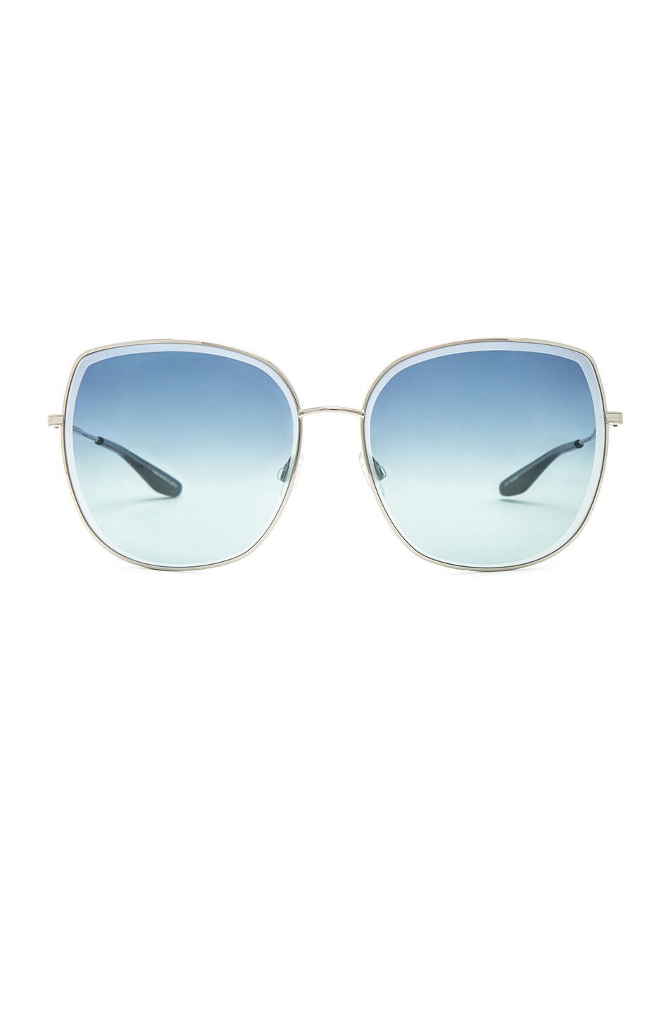 Image 1 of Barton Perreira Espiritu Sunglasses in Silver & Sea Splash