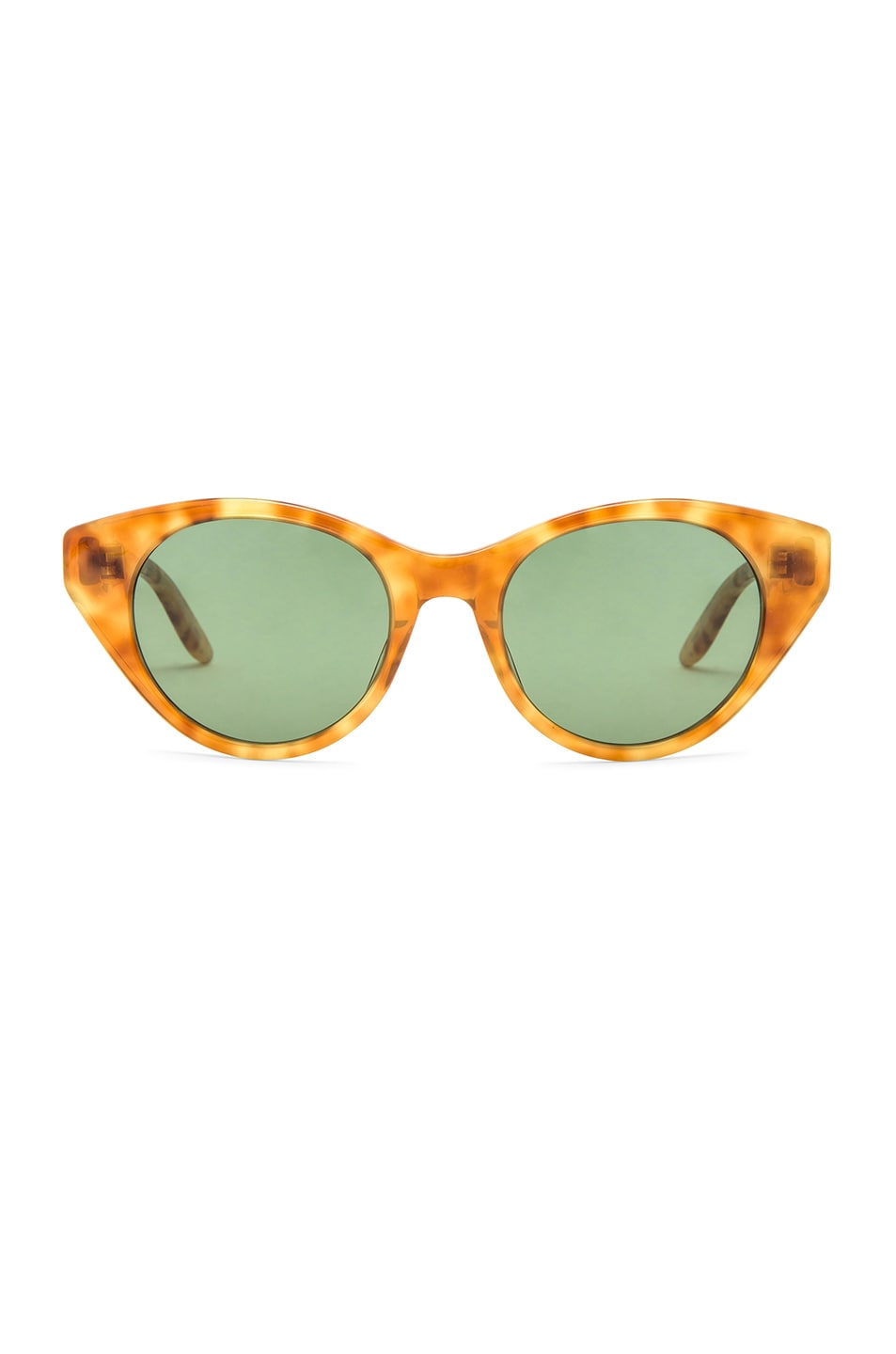 Image 1 of Barton Perreira Kismet Sunglasses in Golden Amber Tortoise & Bottle Green