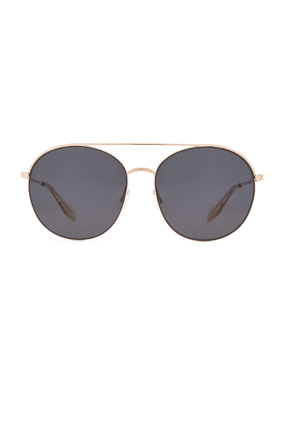 Image 1 of Barton Perreira for FWRD Luna Sunglasses in Black & Gold