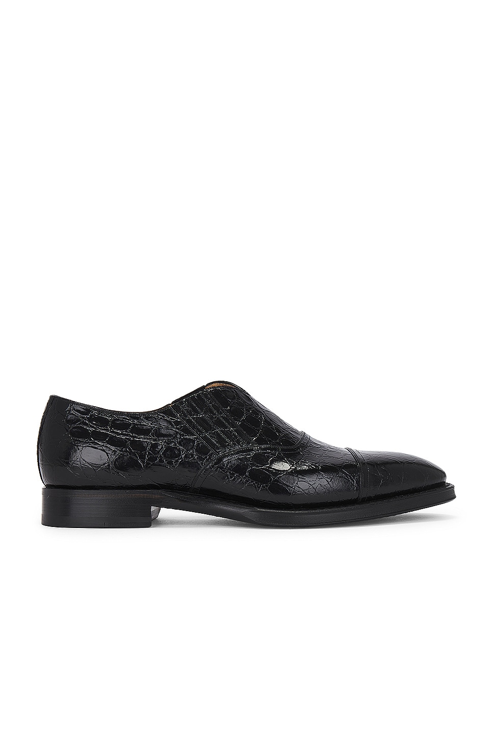 Image 1 of Bally Savery Crocodile Loafer in Black