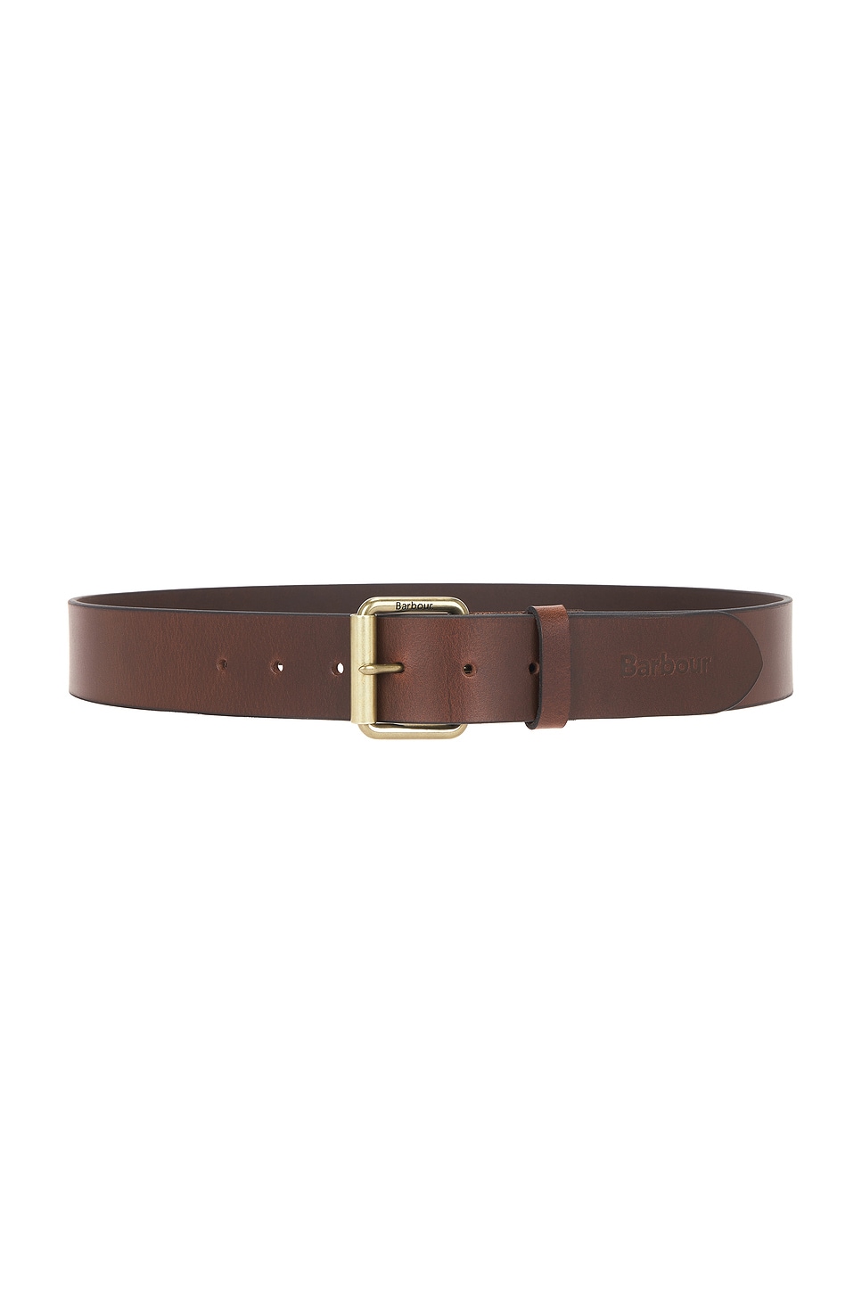 Barbour Contrast Leather Belt