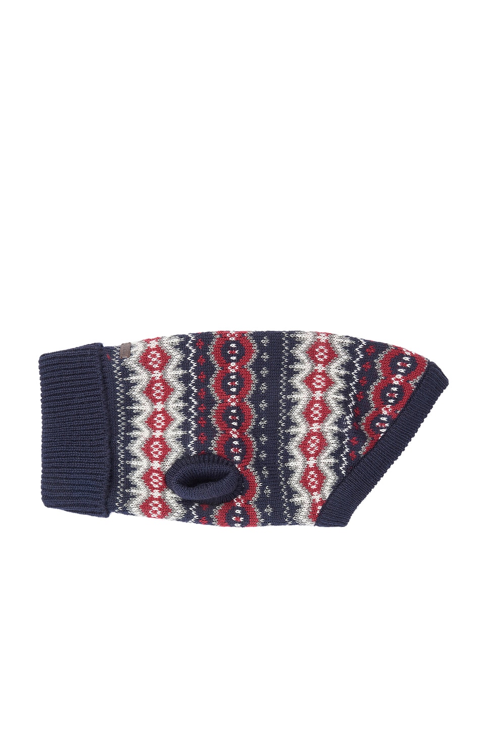 Case Fairisle Dog Sweater in Blue