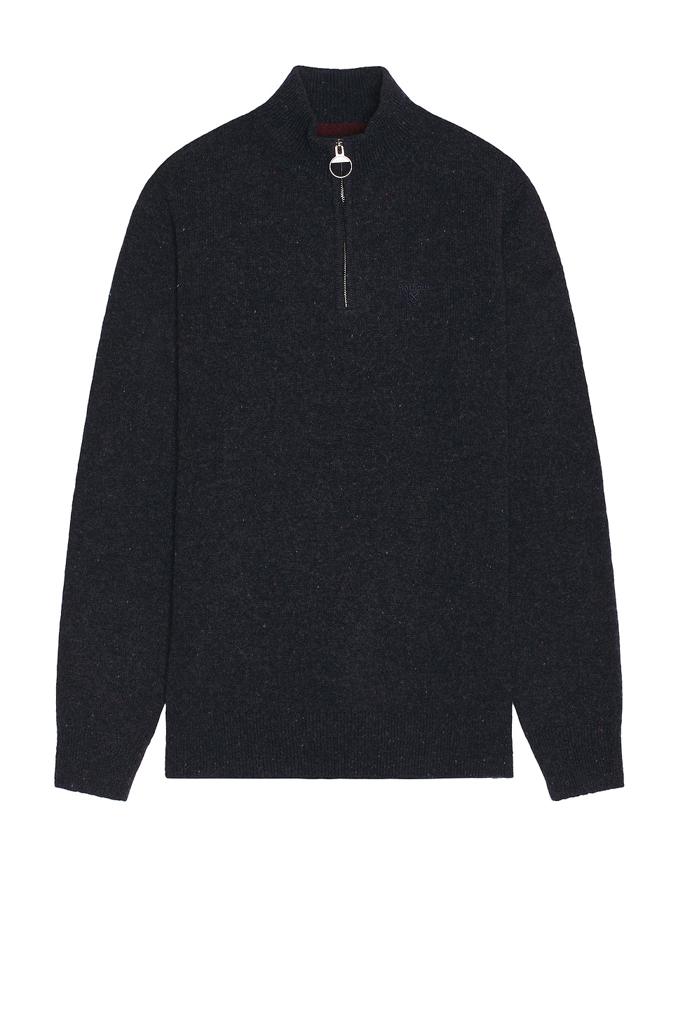 Image 1 of Barbour Tainsbury Half Zip Knitted Jumper in Navy