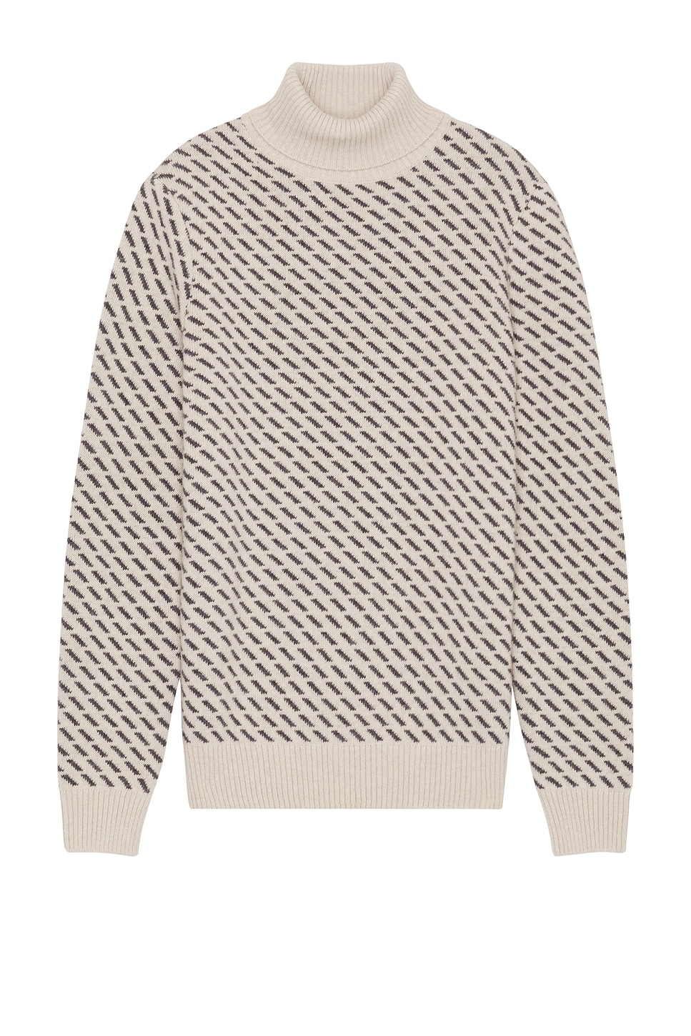 Masham Roll Neck Sweater in Cream