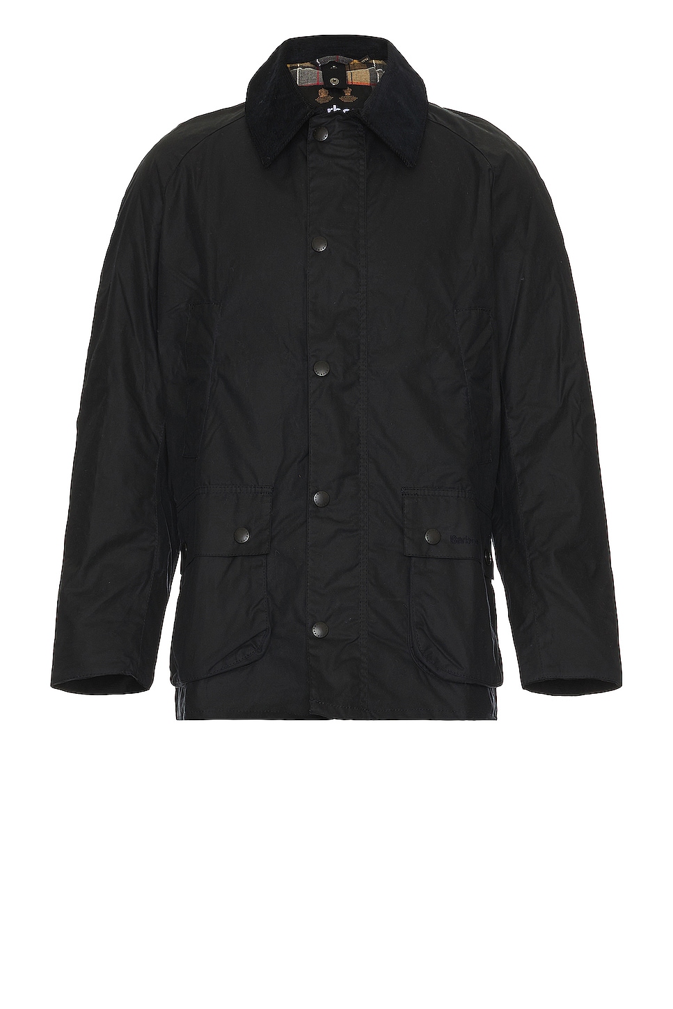 Image 1 of Barbour Ashby Wax Jacket in Navy