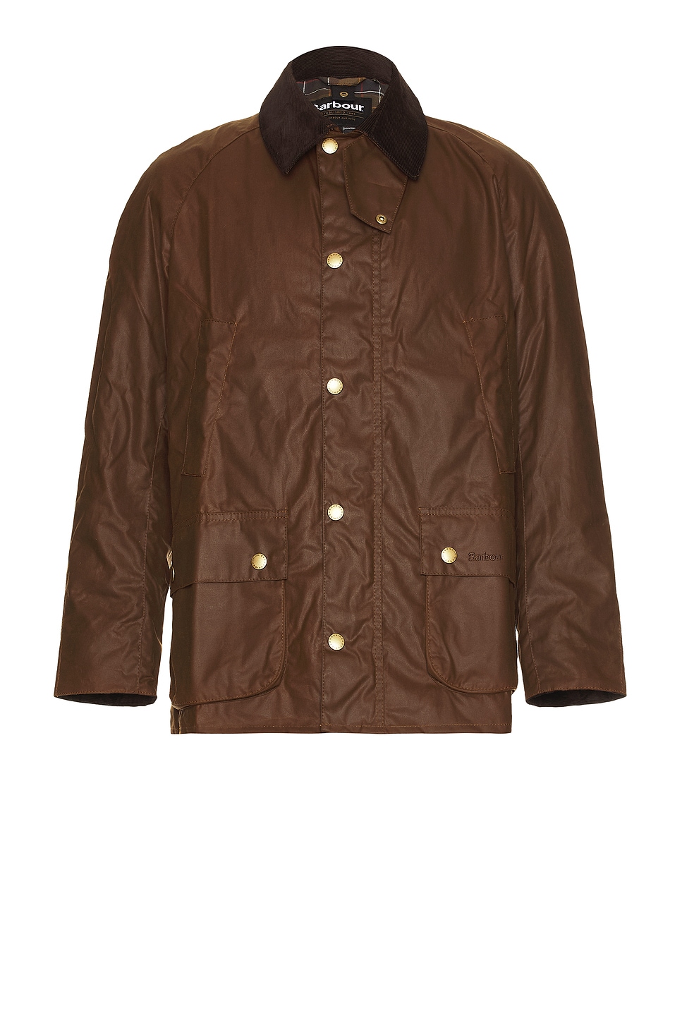 Image 1 of Barbour Ashby Wax Jacket in Bark