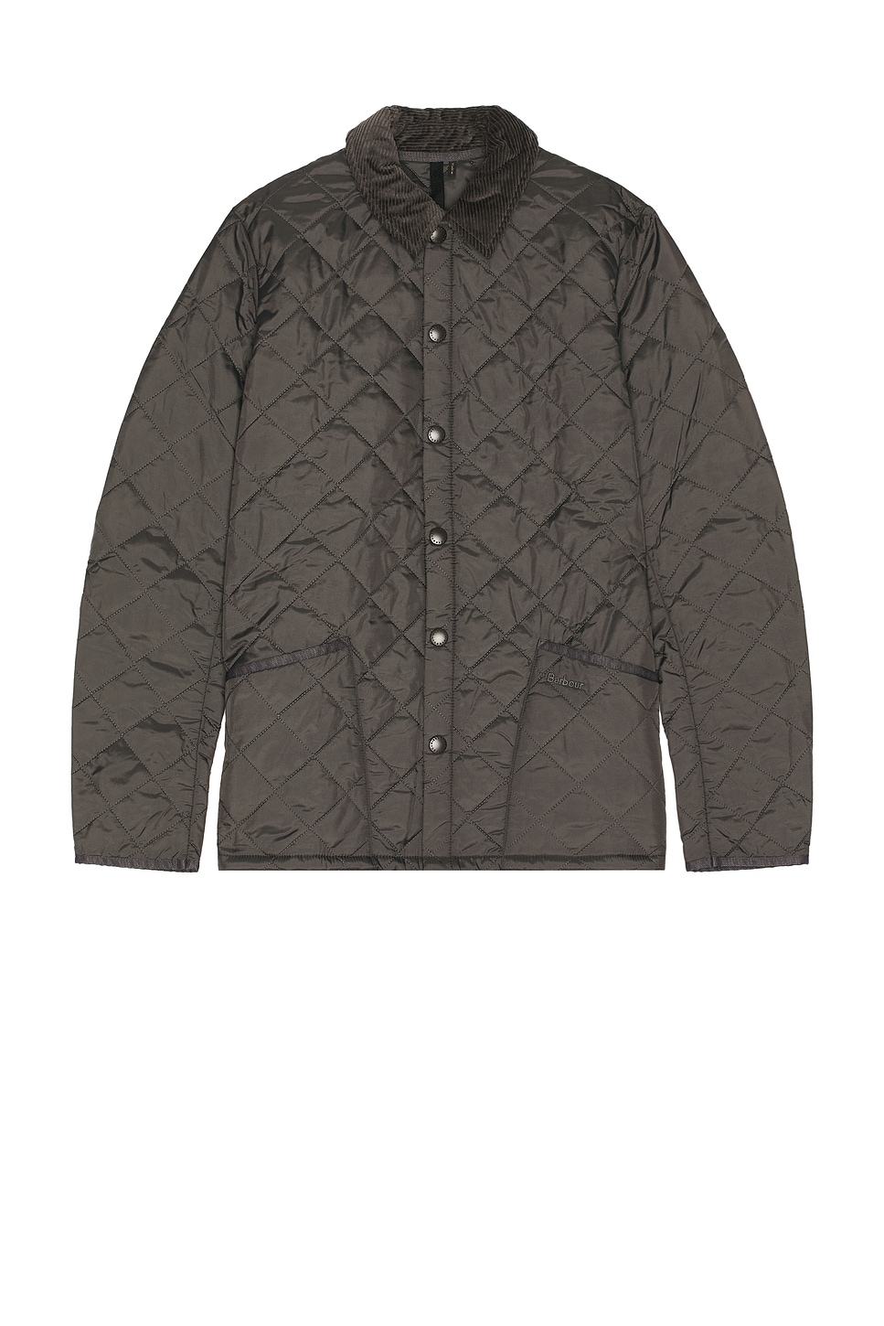 Image 1 of Barbour Heritage Liddesdale Quilted Jacket in Charcoal