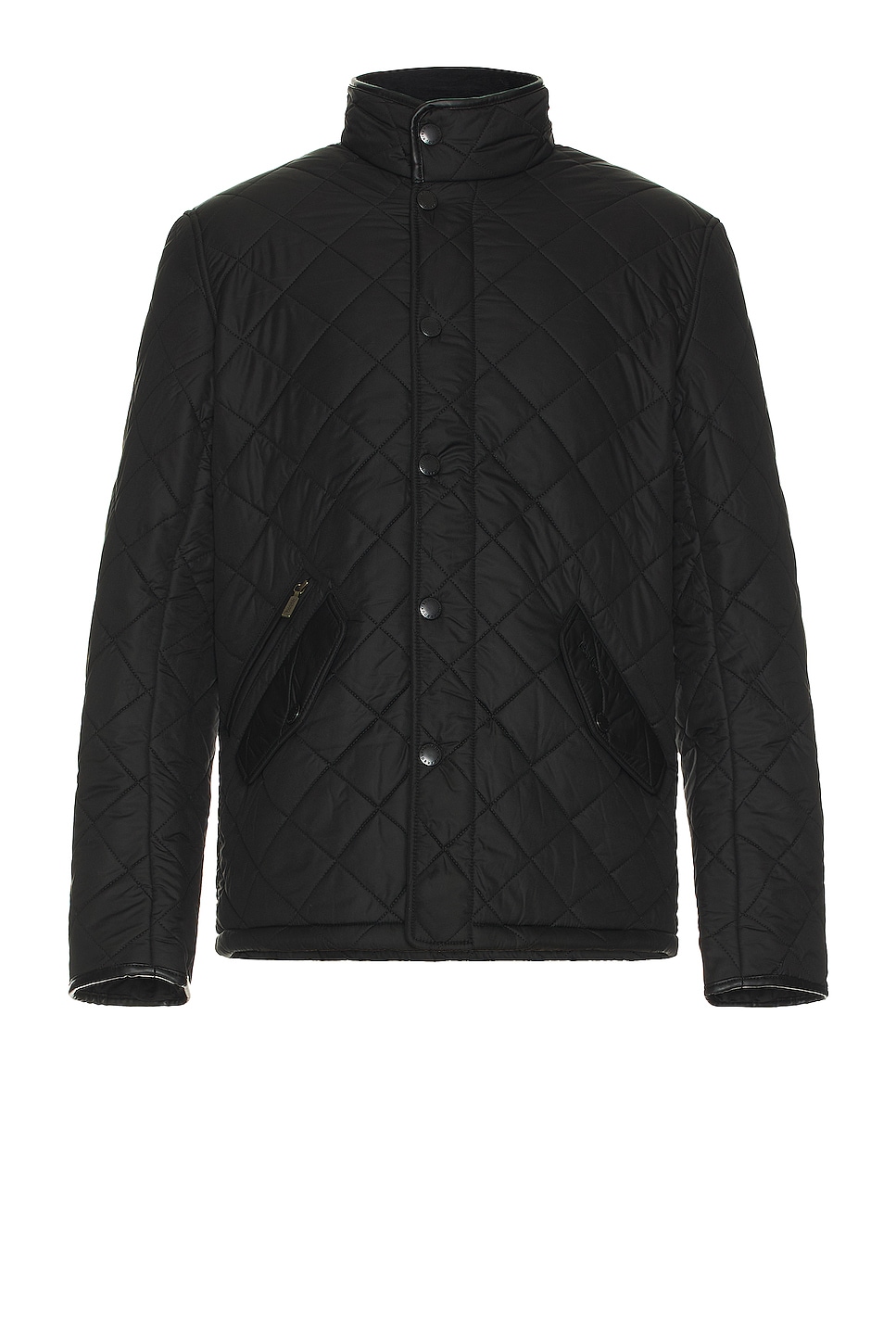 Image 1 of Barbour Powell Quilt Jacket in Black