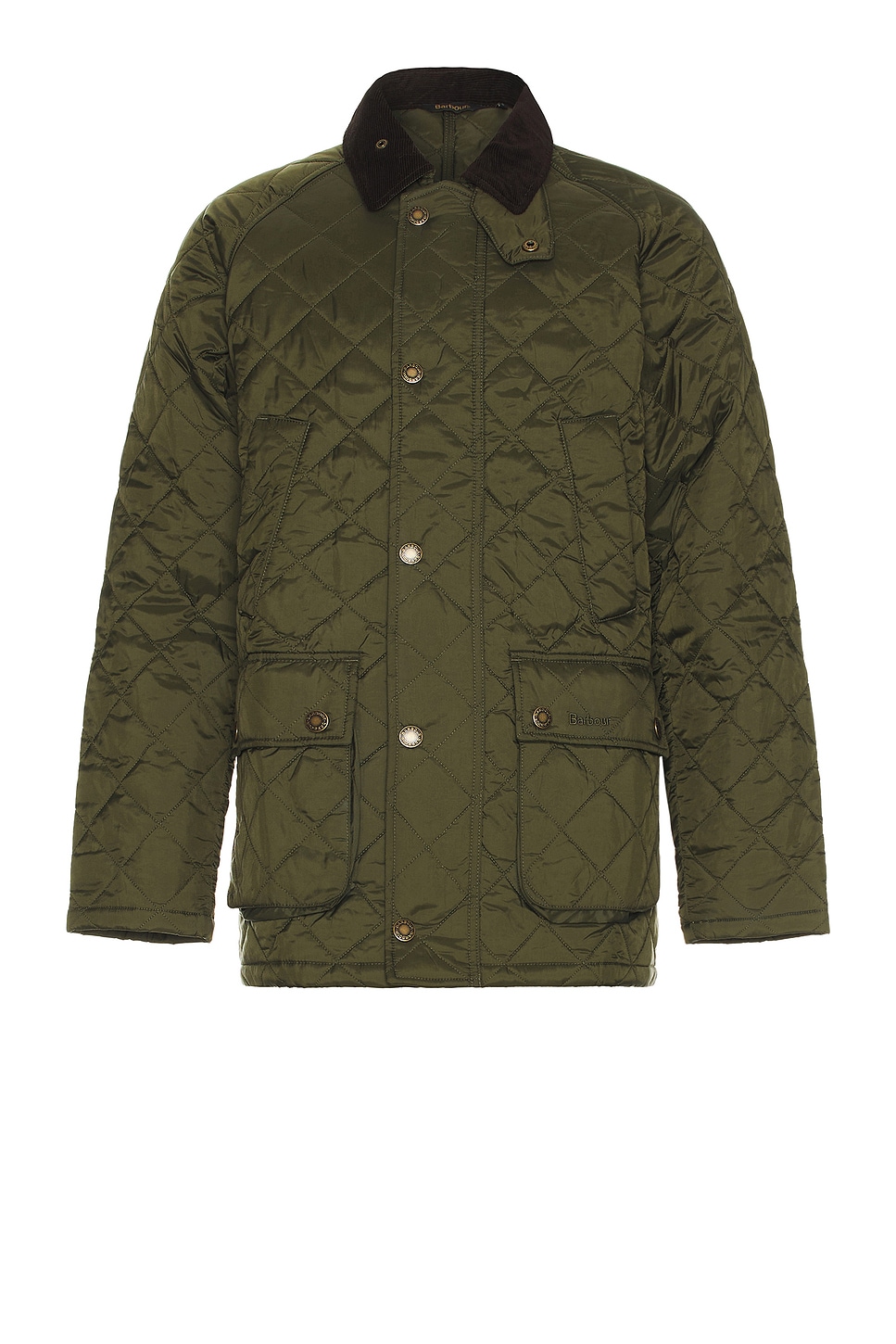 Image 1 of Barbour Ashby Quilt Jacket in Olive