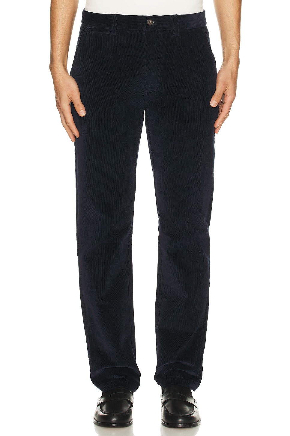 Image 1 of Barbour Stretch Cord Tailored Trouser in Navy