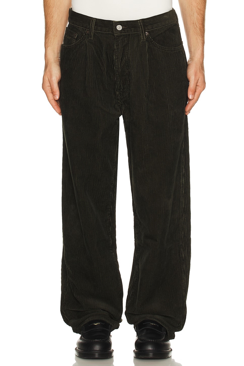 Image 1 of Barbour x Levi's 578 Pleated Pant in Rosin