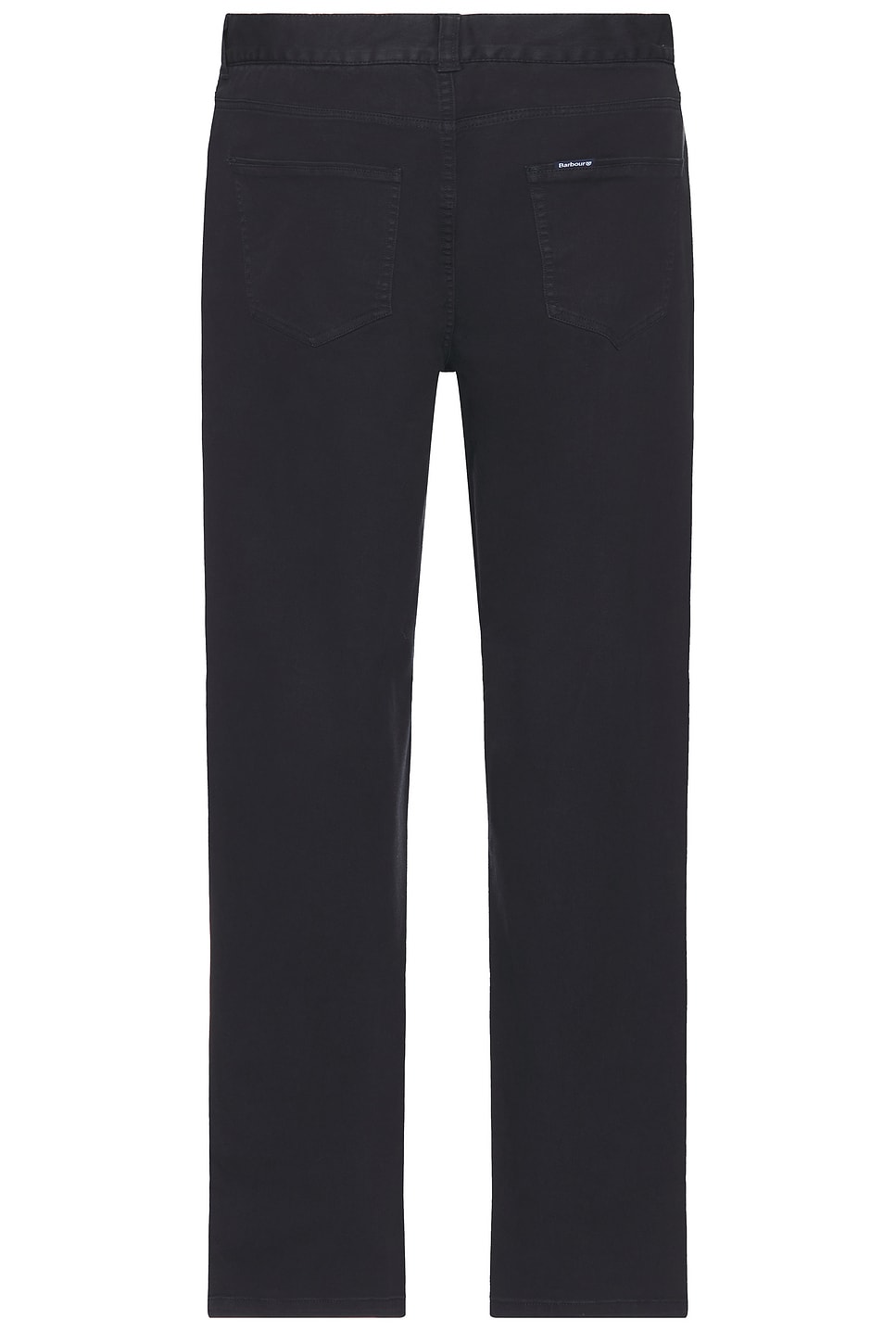 Shop Barbour Washed Stretch Twill Regular Fit Trouser In Dark Navy