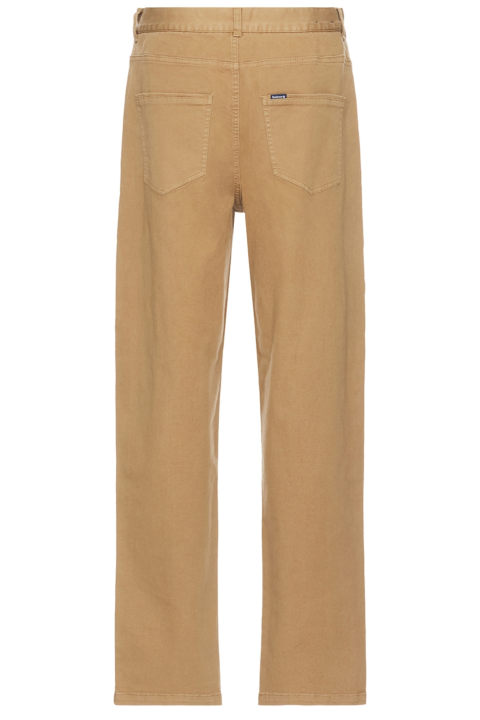 Shop Barbour Washed Stretch Twill Regular Fit Trouser In Stone