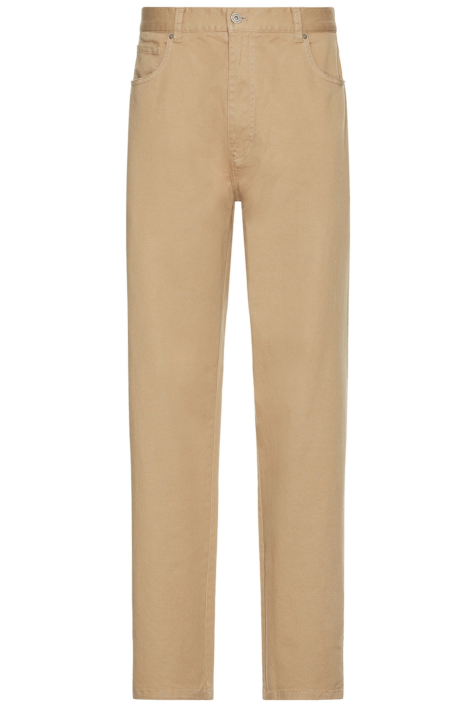 Shop Barbour Washed Stretch Twill Trouser In Washed Stone