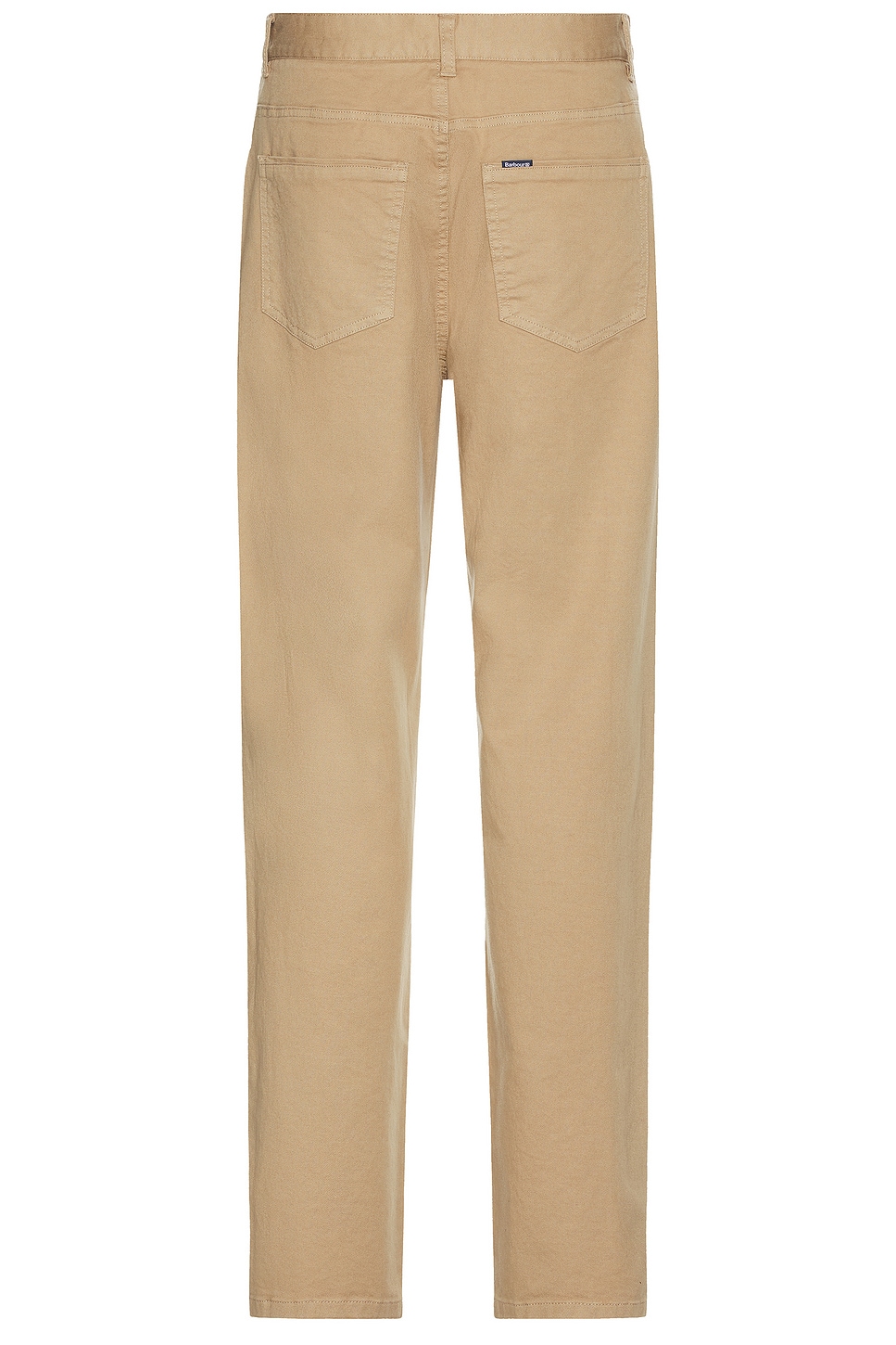 Shop Barbour Washed Stretch Twill Trouser In Washed Stone