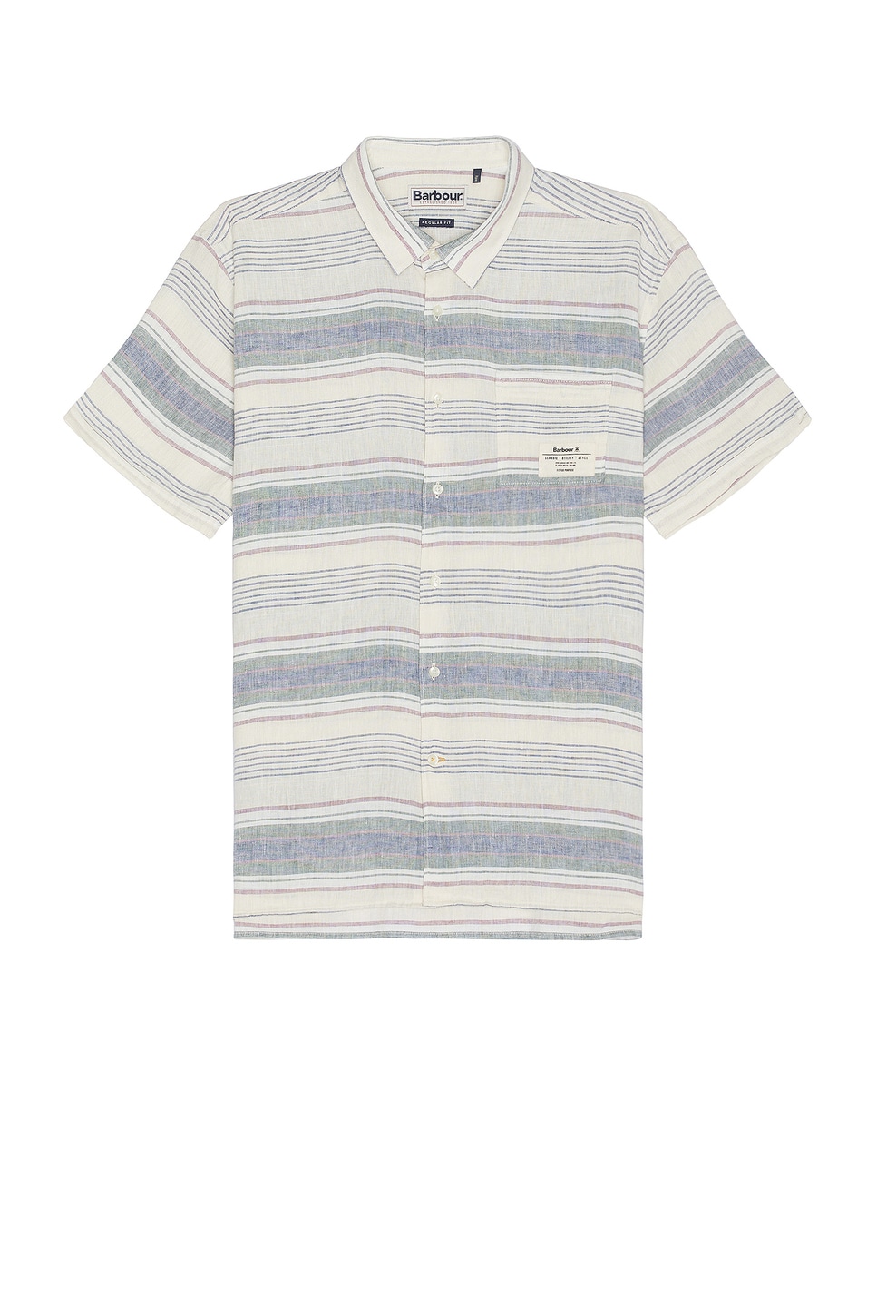 Image 1 of Barbour Crimwell Shirt in Whisper White