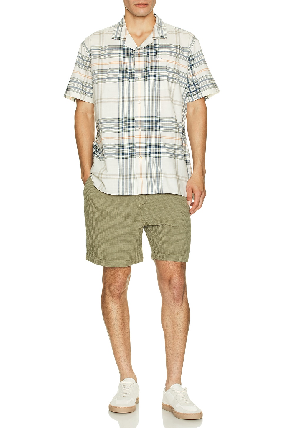 Image 1 of Barbour Berryfell Summer Fit Shirt in Whisper White