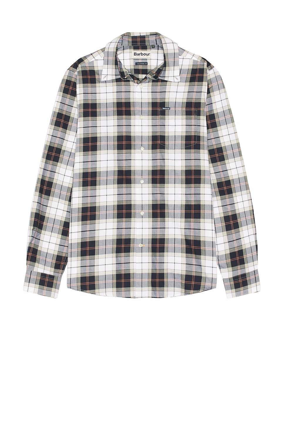 Image 1 of Barbour Wetheram Tailored Tartan Shirt in Riverstone Tartan