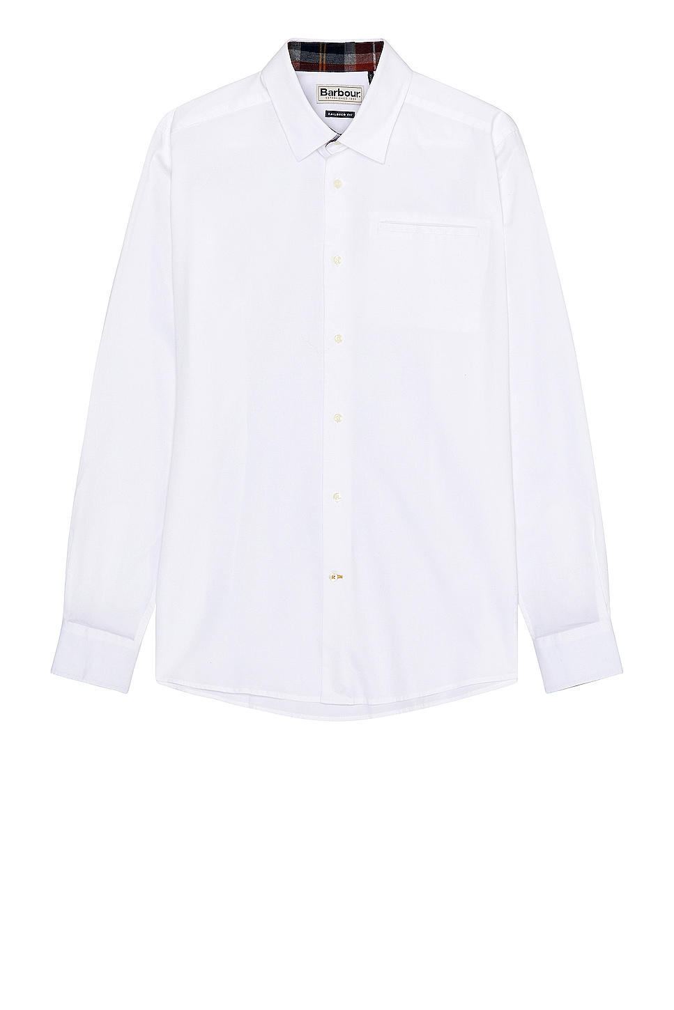 Image 1 of Barbour Lyle Tailored Shirt in White
