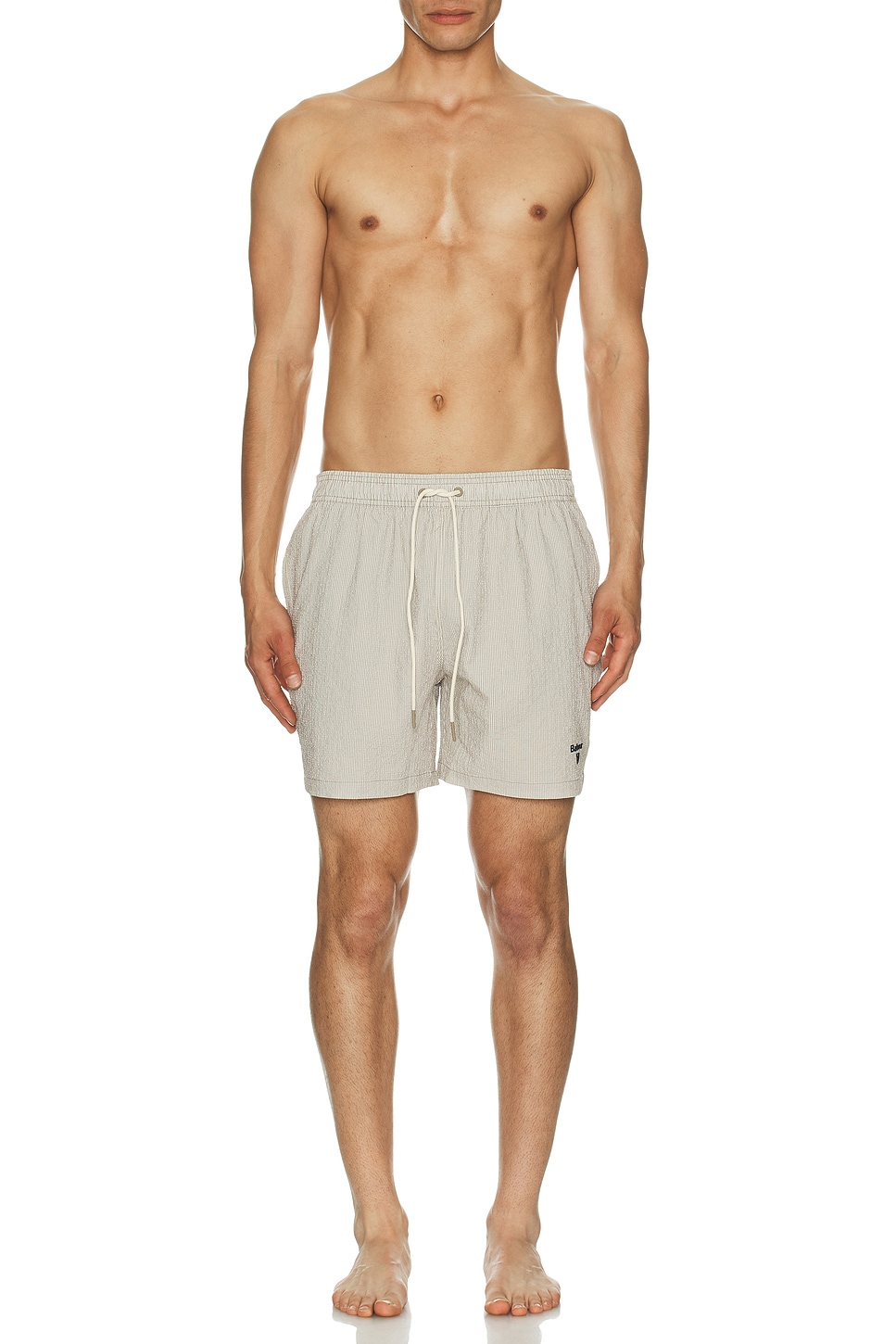Image 1 of Barbour Somerset Swim Short in Washed Stone