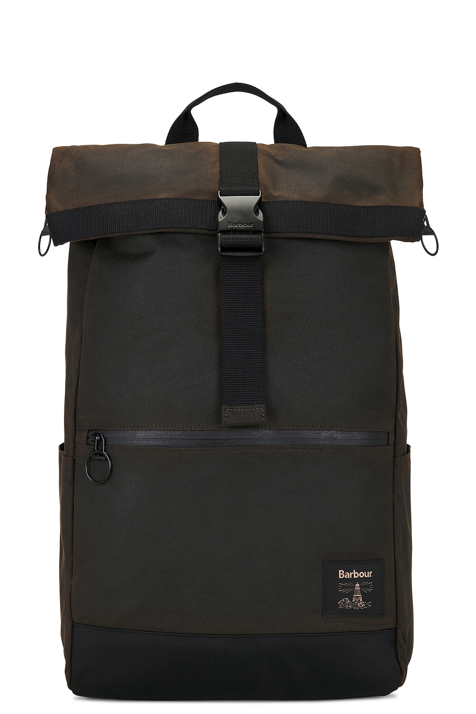 Barbour Field Wax Fold Over Backpack