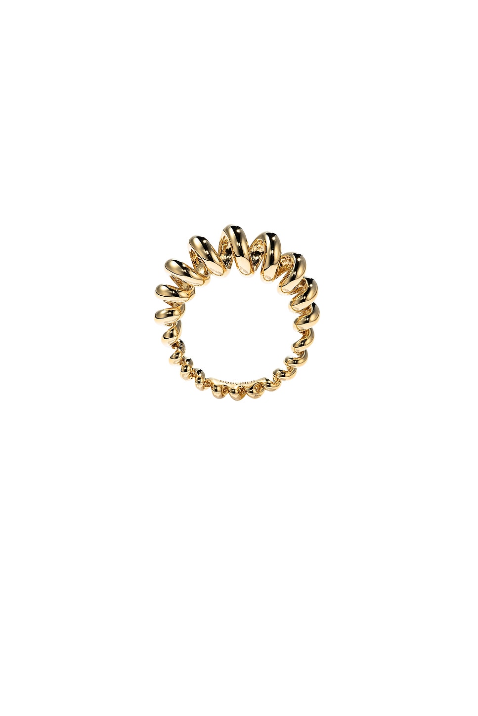 Slinkee Jumbo Ring in Metallic Gold