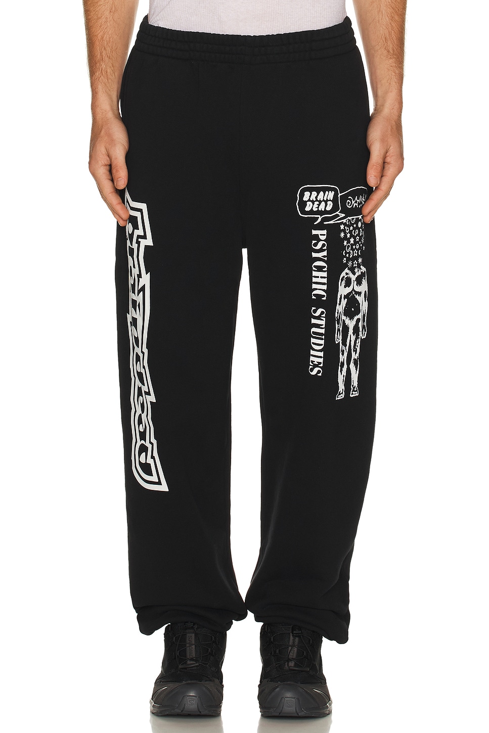 Image 1 of Brain Dead Psychic Studies Sweatpant in Black
