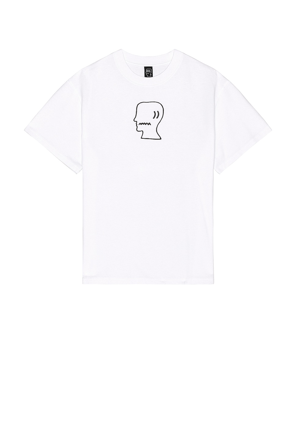 Image 1 of Brain Dead Logohead Tee in White